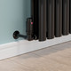 ECHO-CR-FB-LS05 - Echo Corner TRV Full Black Thermostatic Radiator Valve ECHO-CR-FB-LS05 - Echo Corner TRV Full Black Thermostatic Radiator Valve